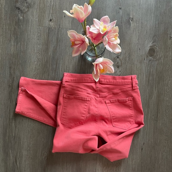 J BRAND / ALANA COATED ROSE TEA SKINNY JEANS - Picture 6 of 6